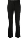 'S Max Mara cropped straight-leg trousers - Black
