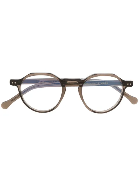 Lesca Icon 21 round frame glasses