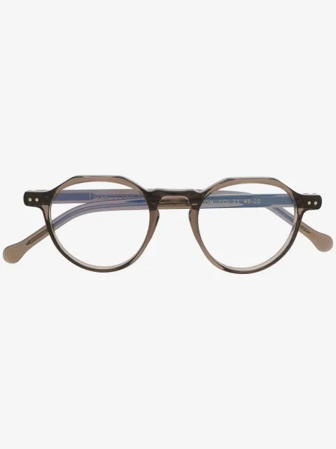 Lesca Icon 21 round frame glasses