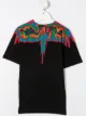 Image 2 of Marcelo Burlon County Of Milan Kids wings print cotton T-shirt