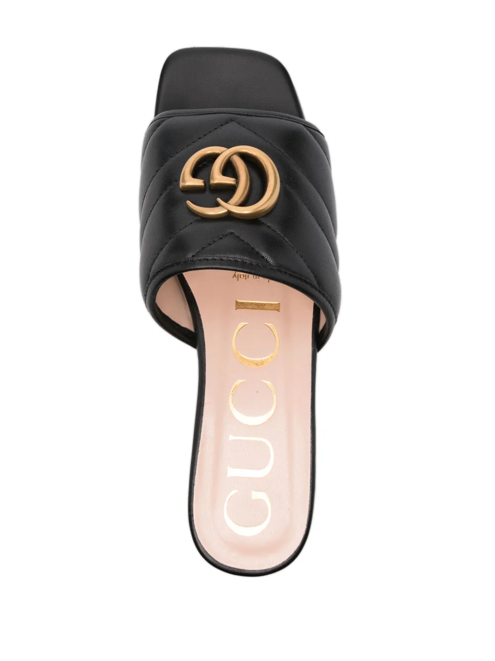 Gucci sale Vintage Women's Double G Slide Sandals