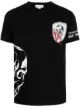 Afbeelding 1 van Alexander McQueen T-shirt met doodskopprint