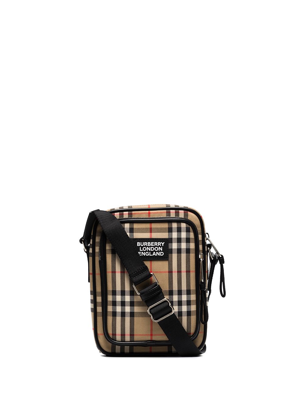 фото Burberry сумка через плечо в клетку vintage check