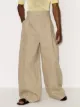 Image 2 of Bottega Veneta pleated front wide-leg trousers