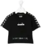 Image 1 of Diadora Junior cropped logo print T-shirt