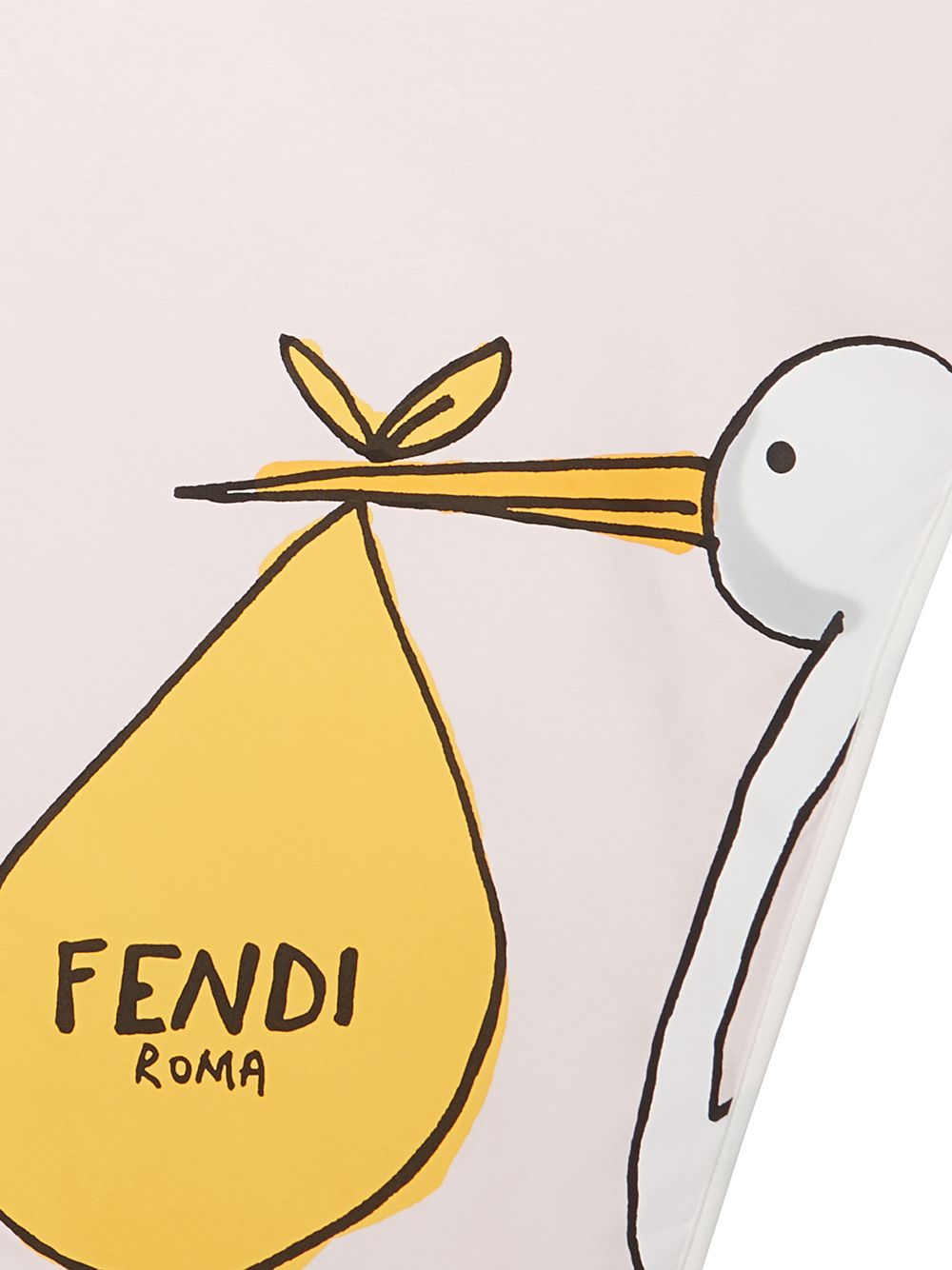 фото Fendi kids одеяло с принтом