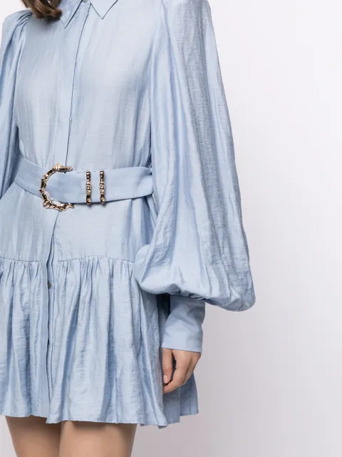 Acler Sherwood Belted Dress - Farfetch