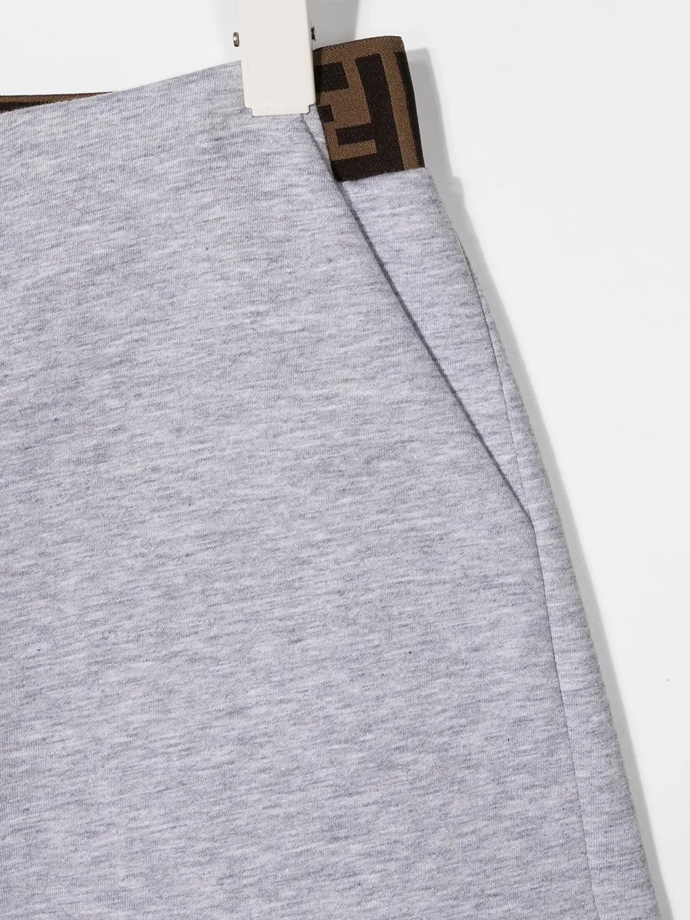 фото Fendi kids шорты с логотипом на поясе