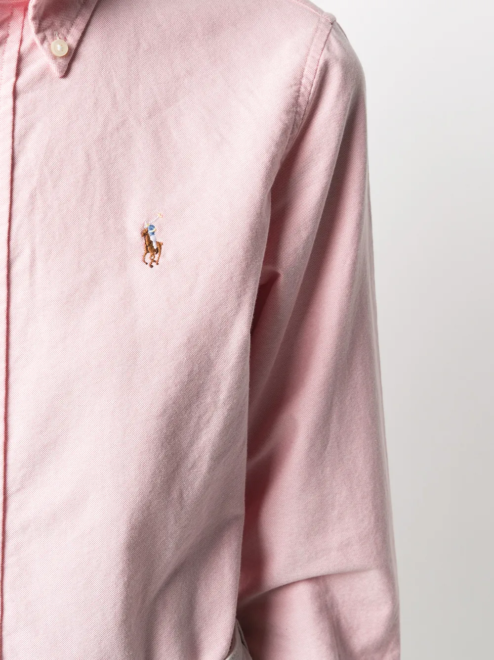 фото Polo ralph lauren рубашка на пуговицах с длинными рукавами