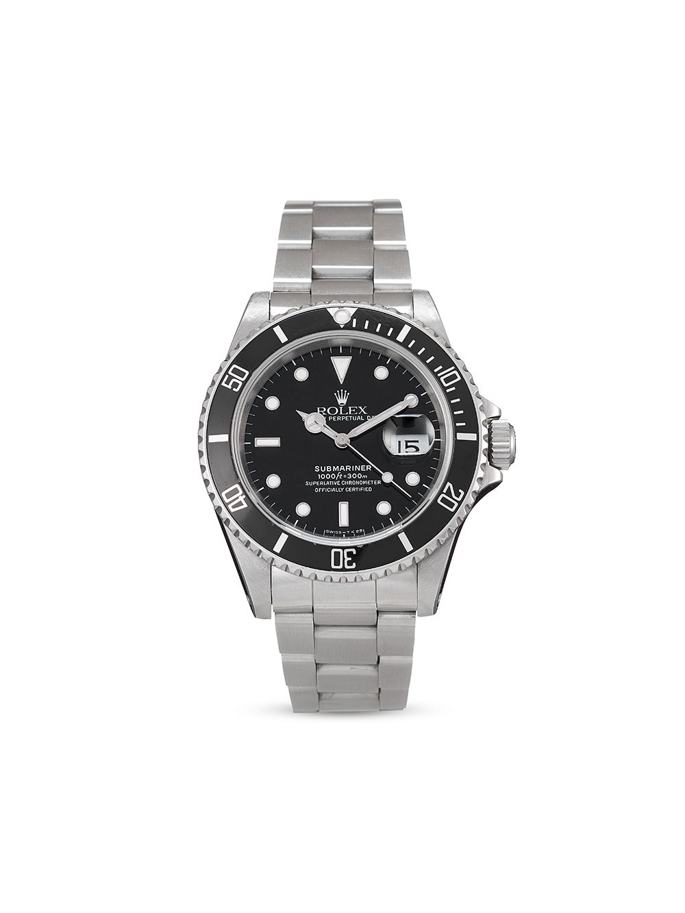 фото Rolex наручные часы submariner date pre-owned 40 мм 1989-го года