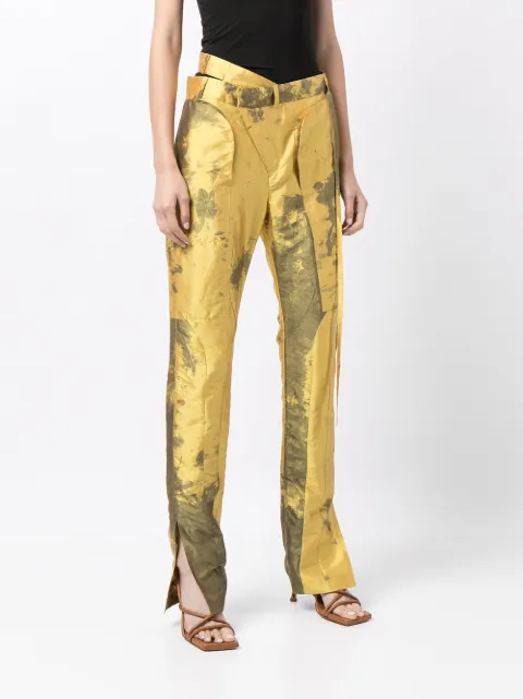 Shop Ottolinger splash-print trousers 