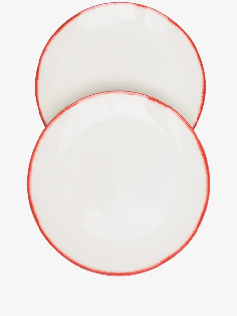 Ann Demeulemeester X Serax set of two porcelain plates