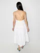 STAUD Cleo V-neck tiered dress