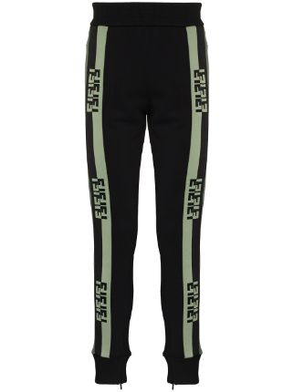 fendi tape joggers