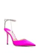 Jimmy Choo ビジュー サテン パンプスの画像2
