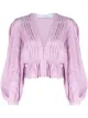 Image 1 of IRO balloon-sleeve buttoned blouse