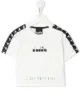Image 1 of Diadora Junior logo print cropped T-shirt
