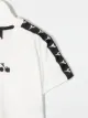Diadora Junior logo print cropped T-shirt