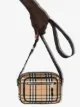 Burberry Paddy rutig axelremsväska