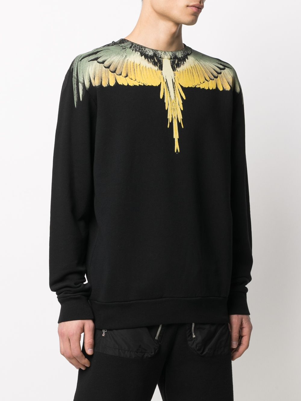 фото Marcelo burlon county of milan толстовка с принтом wings