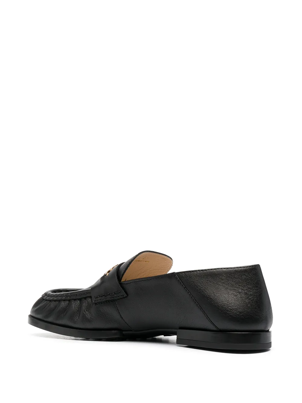 Tod's Chain-link Detail Loafers In Black