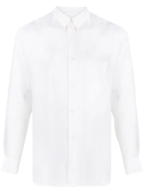 Comme Des Garçons Shirt camisa con efecto de seda
