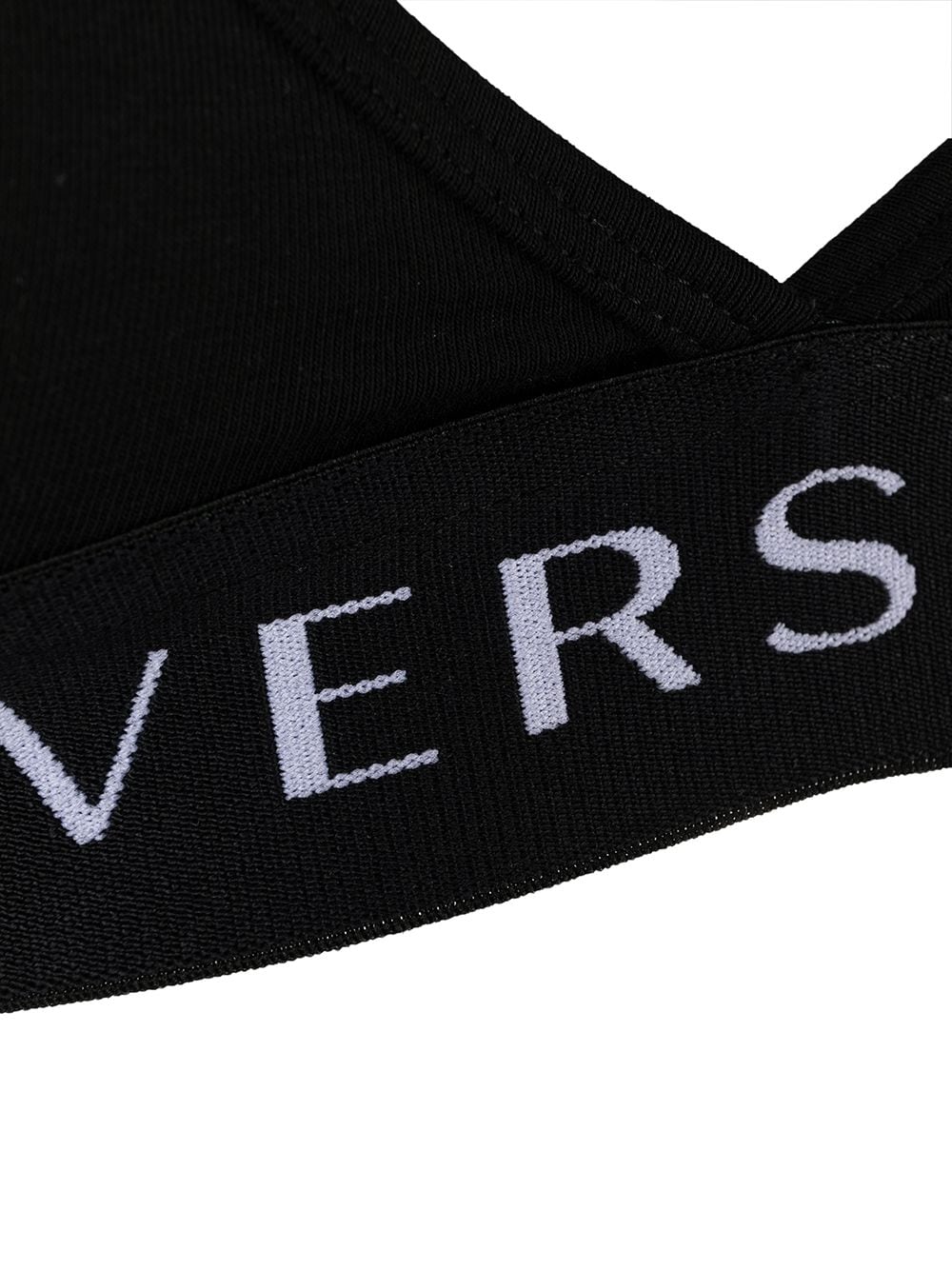 VERSACE Bra with logo embroidery