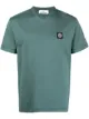 Image 1 of Stone Island logo-patch short-sleeve T-shirt