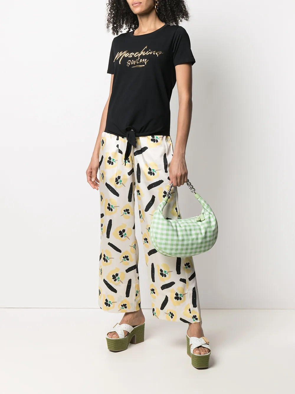 фото Moschino футболка с логотипом