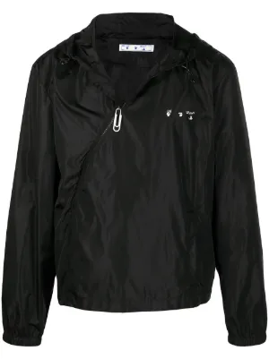 off white waterproof jacket
