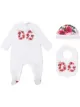 الصورة 1 من Dolce & Gabbana Kids طقم بيجامة بزهور وشعار الماركة