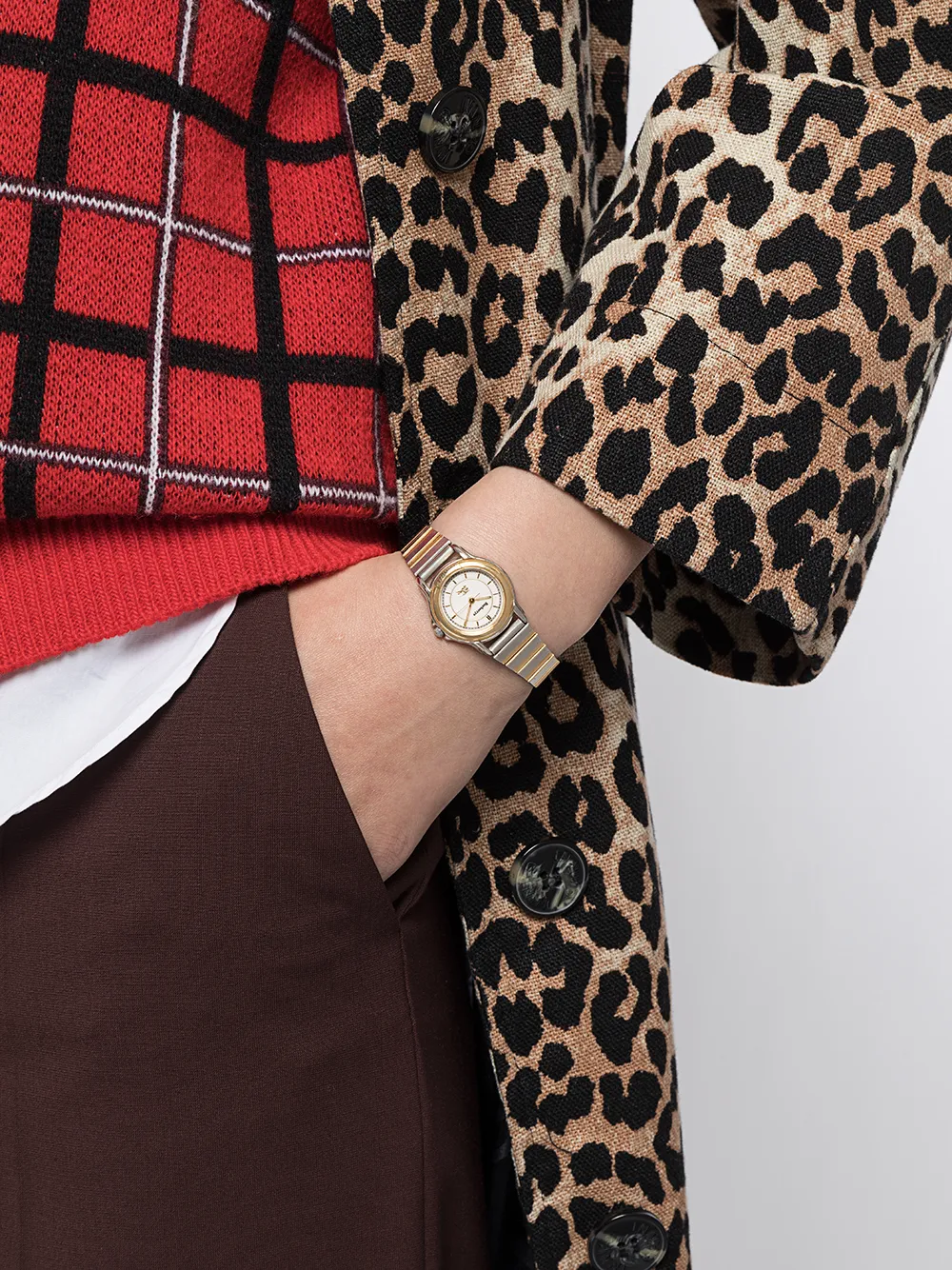 фото Burberry pre-owned кварцевые наручные часы pre-owned 25 мм