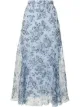Image 1 of Erdem Shea floral-print silk skirt