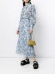 Image 2 of Erdem Shea floral-print silk skirt