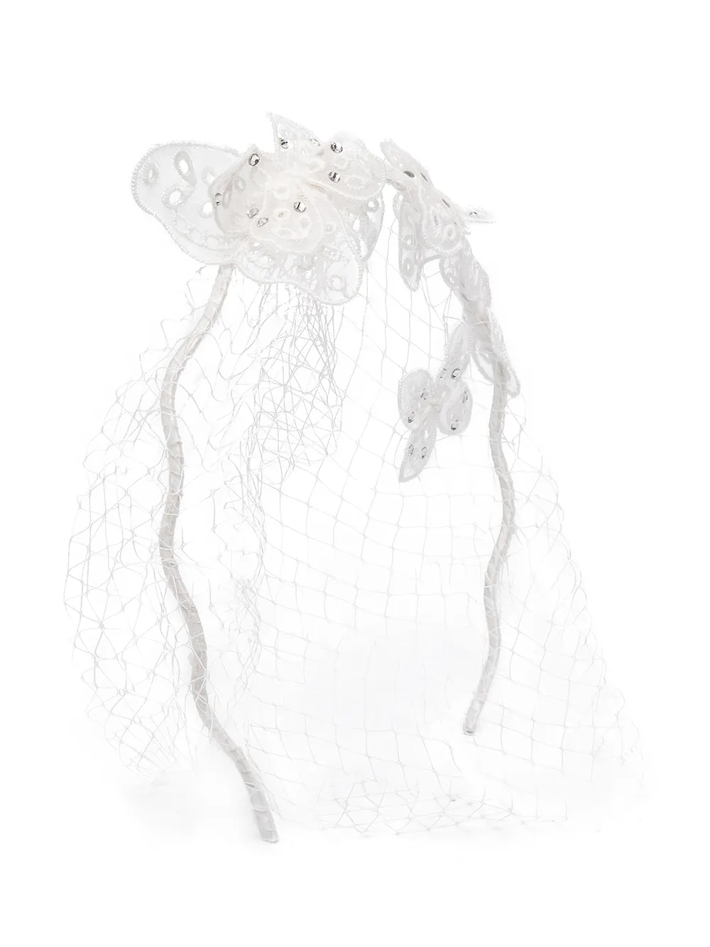 Image 1 of Monnalisa embellished veil headband