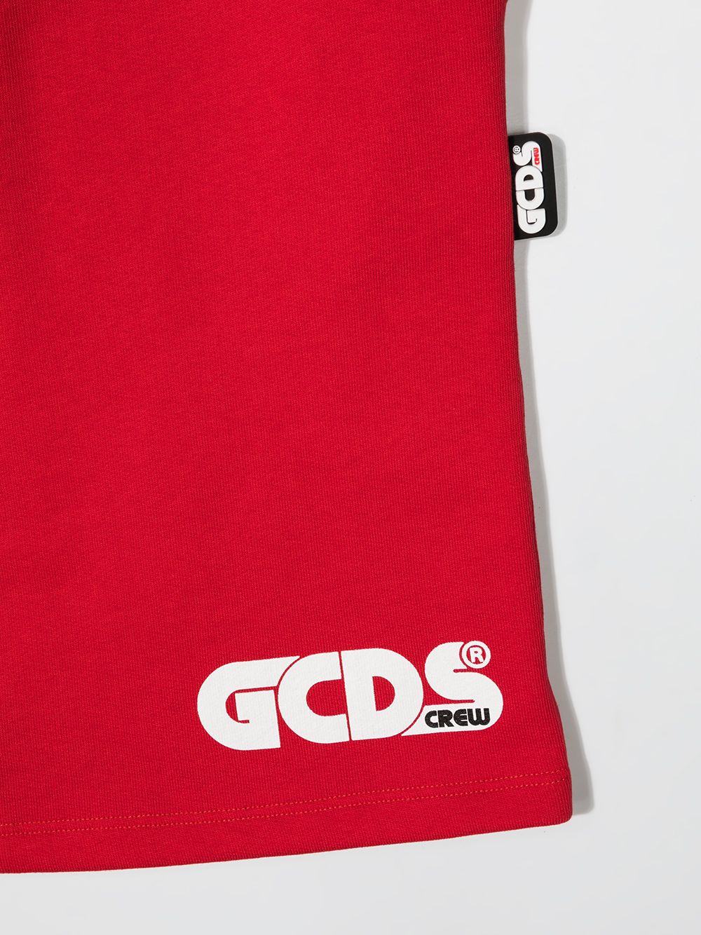 фото Gcds kids шорты из джерси с логотипом