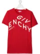 Image 1 of Givenchy Kids logo print T-shirt