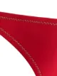 Reina Olga wrap-design bikini with metallic stitching