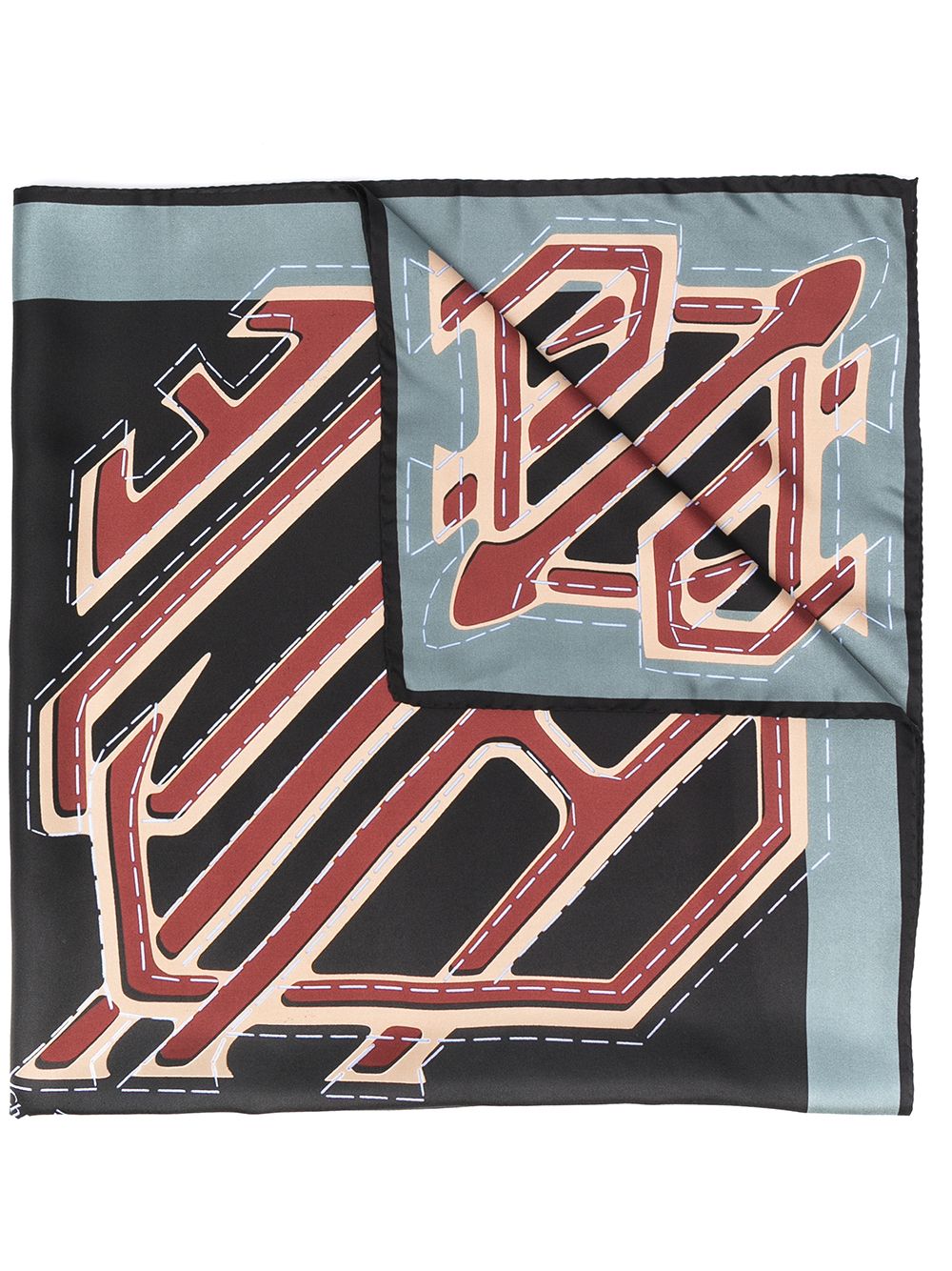 фото Chloé платок с логотипом