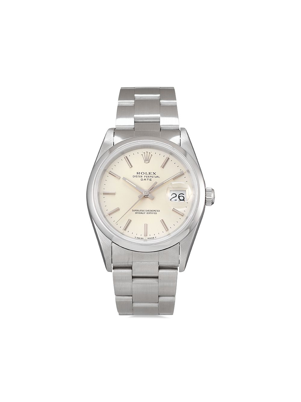 фото Rolex наручные часы date pre-owned 34 мм 1994-го года