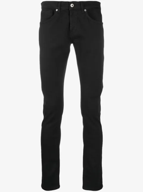 DONDUP Calça jeans slim com lavagem escura