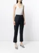 Colombo wool-cashmere blend drawstring cropped trousers