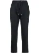 Image 1 of Colombo wool-cashmere blend drawstring cropped trousers
