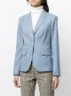 Colombo wool-blend single-breasted blazer