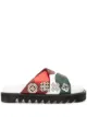 Image 1 of Toga Pulla studded colour-block slides