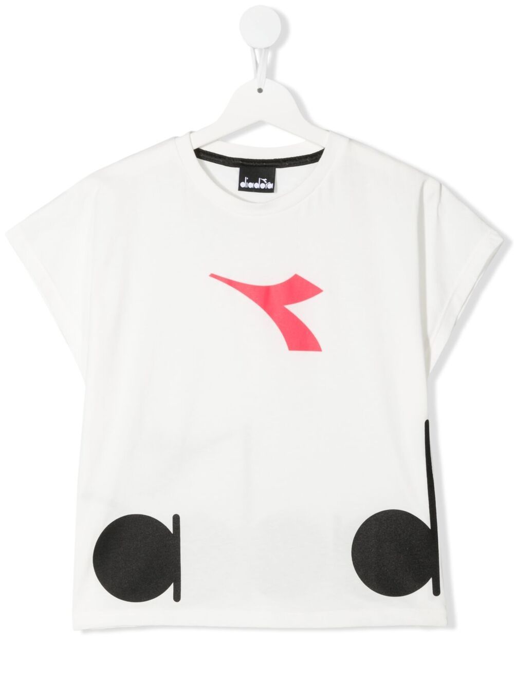 фото Diadora junior logo-print t-shirt