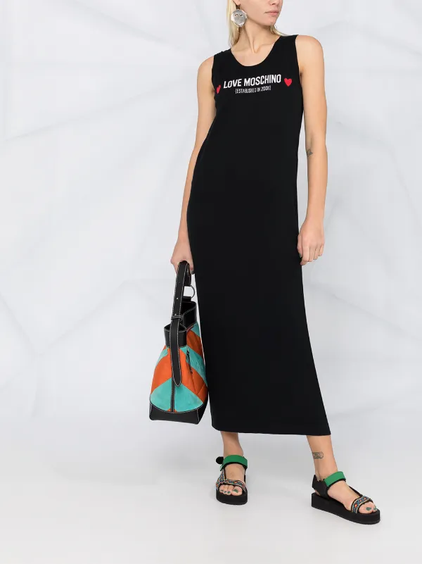 moschino tank dress