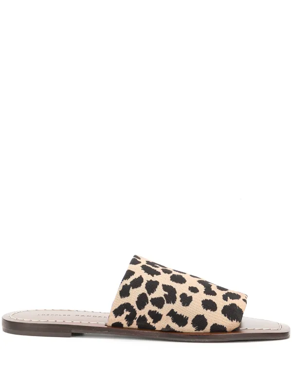 loeffler randall leopard sandals