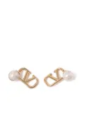 Valentino Garavani VLogo Signature stud earrings - Gold