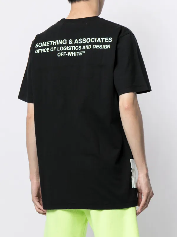 Off-White Something \u0026 Associates T-Shirt - Black